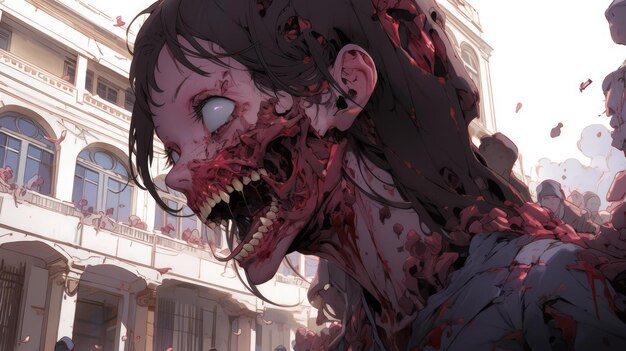 Stunning hyperdetailed Horror Sketch Art in the style of Greg Staples and STeve Niles
