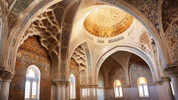 Photo the stunning intricacy of alhambra palace mosaics