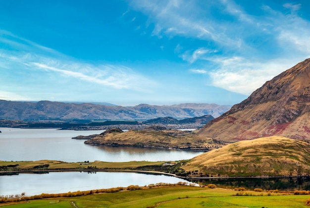 Stunning Lake scenery in the South Island