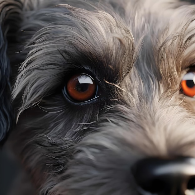 Stunning Macro Photography Capturing the Beauty of a Dog's Eye