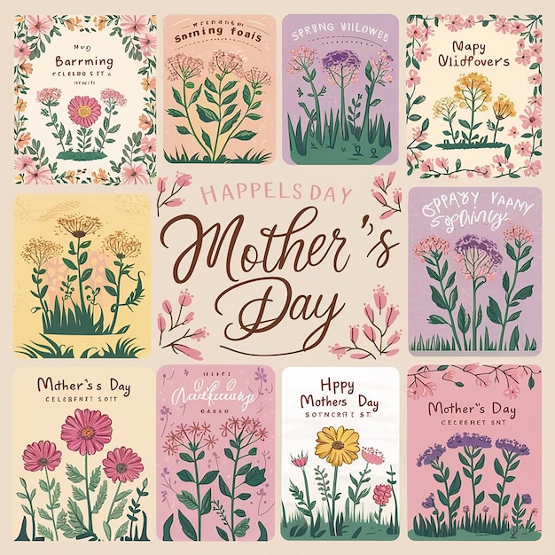 A stunning mothers day card