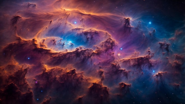 stunning nebulas located deep within the universe