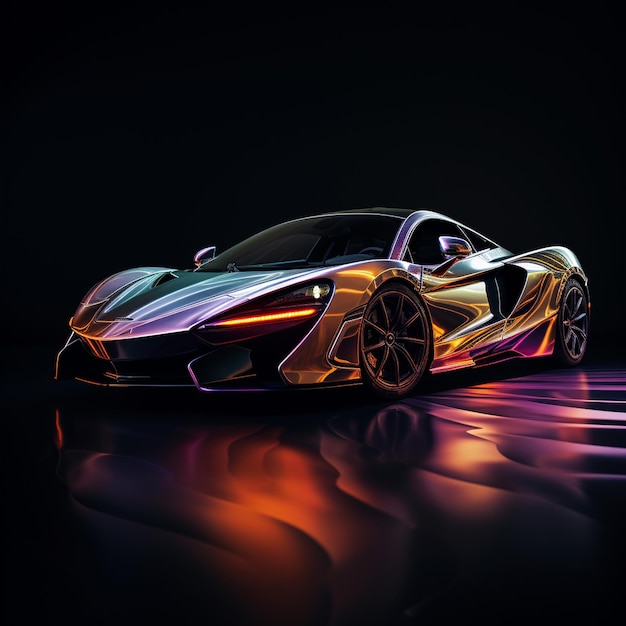 Stunning photos of the titanium McLaren