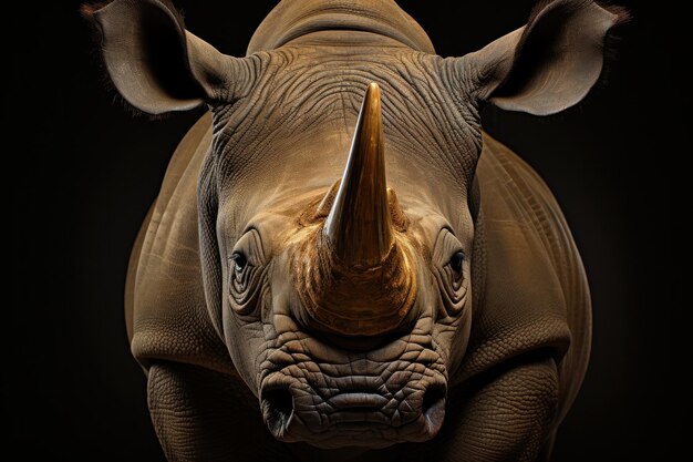 потрясающий носорог