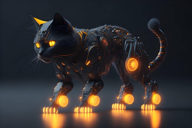 Stunning Robotic Cat