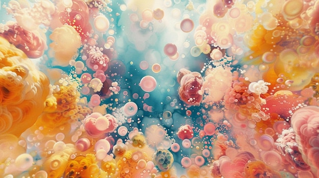 Stunning Solar System Visualization Watercolor