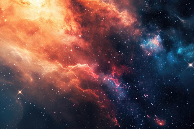 Stunning space theme for your design exploration