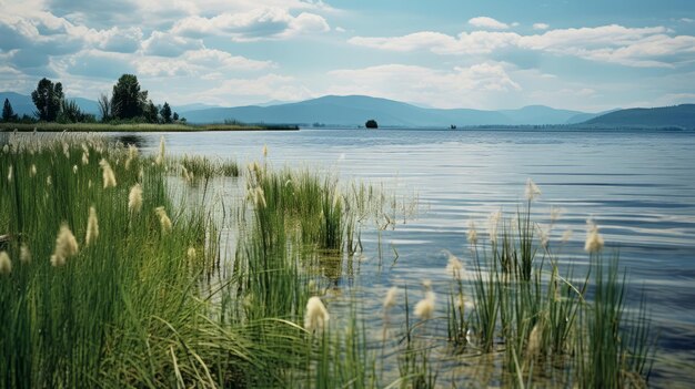 Stunning Wetland Landscape Shelter Island On Flathead Lake