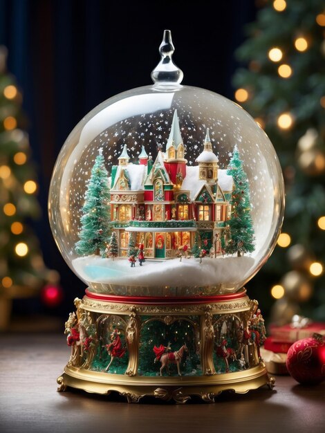 A stunningly enchanting Christmas globe 32