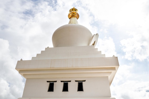 Stupa of the Illumination of Benalmdena, Costa del Sol, Mlaga. Tibetan Buddhist Center.