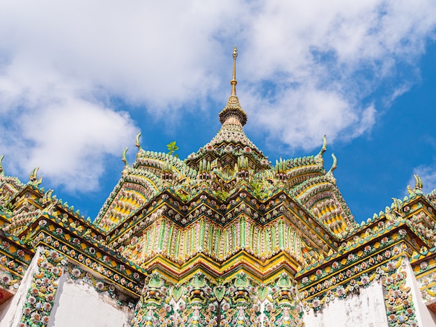 Stupa of Wat Arun temple Bangkok