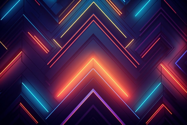 style background with geometric shapes