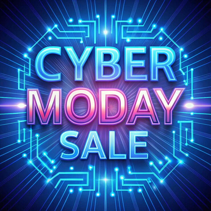 Style Cyber Monday conceptontwerp