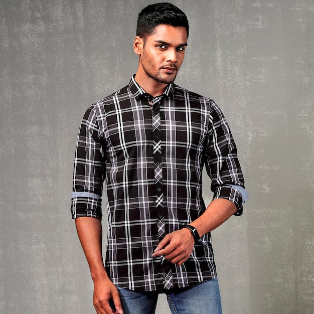 Style everyday mens casual shirt photoshoot poses for boys shirt