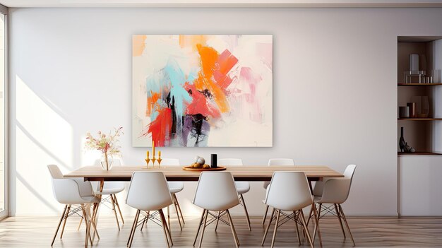 Foto stile di pittura interna della casa