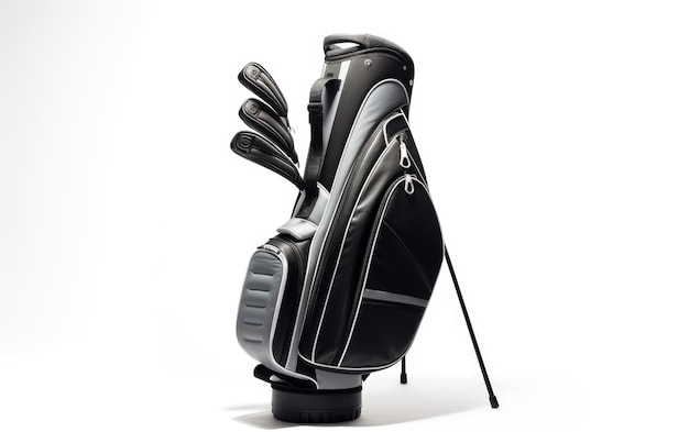 The Stylish Appeal of a Golf Bag Isolated on Transparent Background