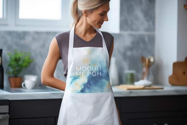 Stylish Apron Mockup for Creative Designs