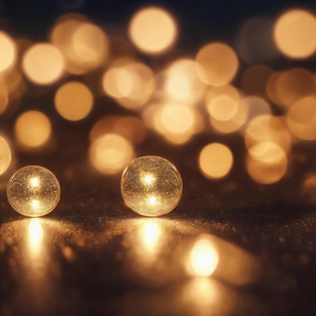 Foto una texture di luci bokeh elegante