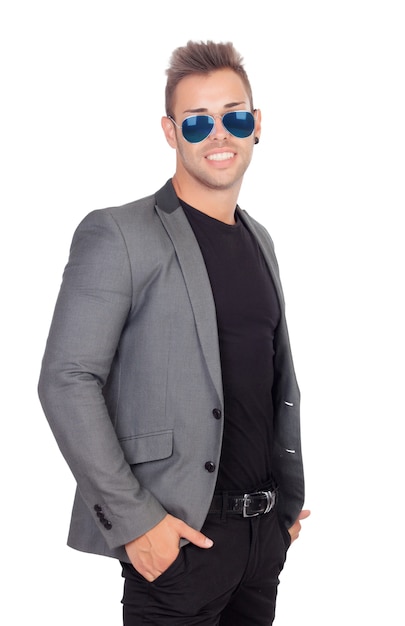 Stylish businessman with sunglasses