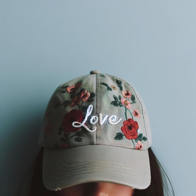 Photo stylish cap mockup