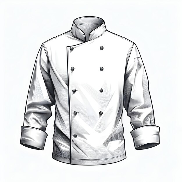 Photo stylish chef jacket