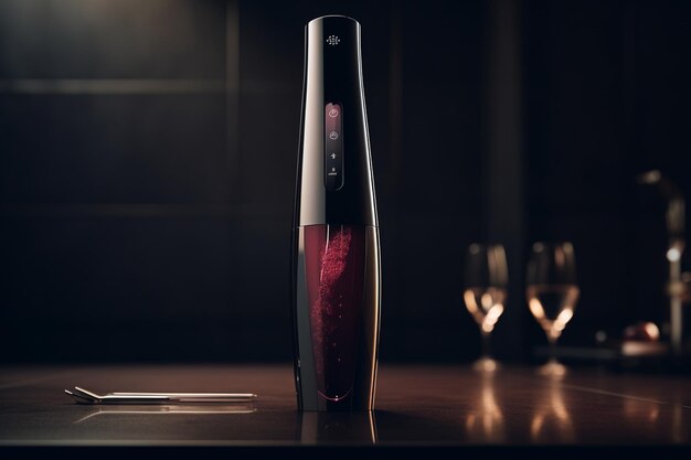 Photo stylish and compact electric wine openers for easy 00677 03