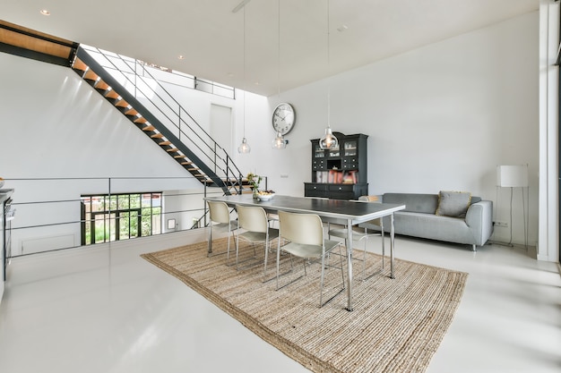 Photo stylish dining room