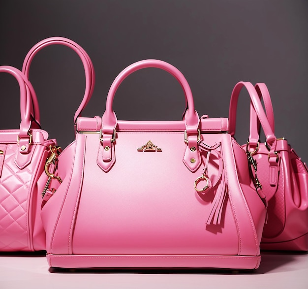 Stylish and Elegant Pink Handbags for Women