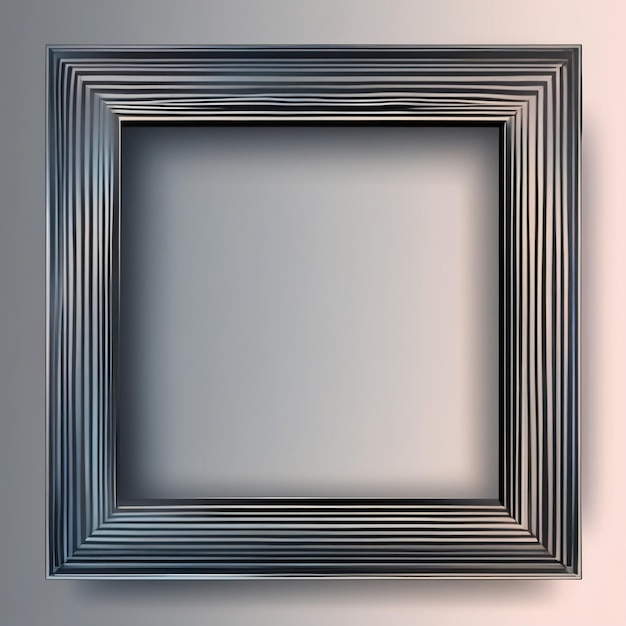 Photo stylish geometric square frame designs