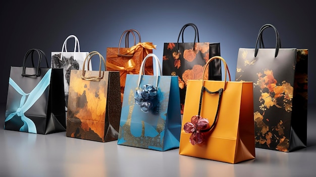 Stylish Gift Bags in Various Designs