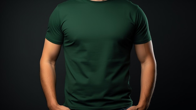 Stylish_Green_TShirt_Marketing