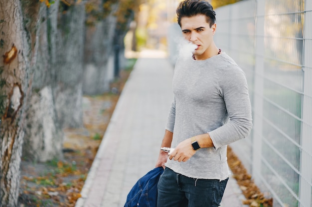 Stylish guy in the city