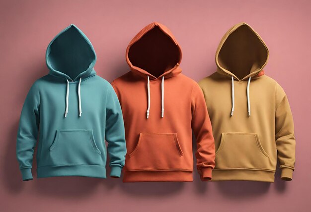 Stylish hoodie mock up