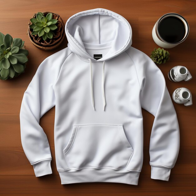 Stylish Hoodie Mockup Design