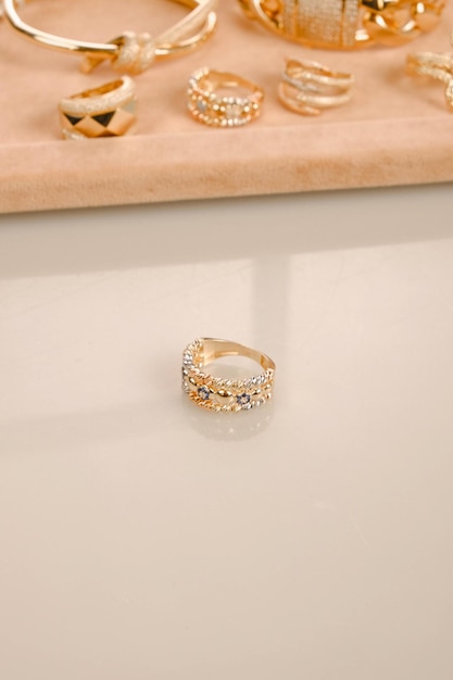 stylish jewelry like silver gold diamonds precious stones
