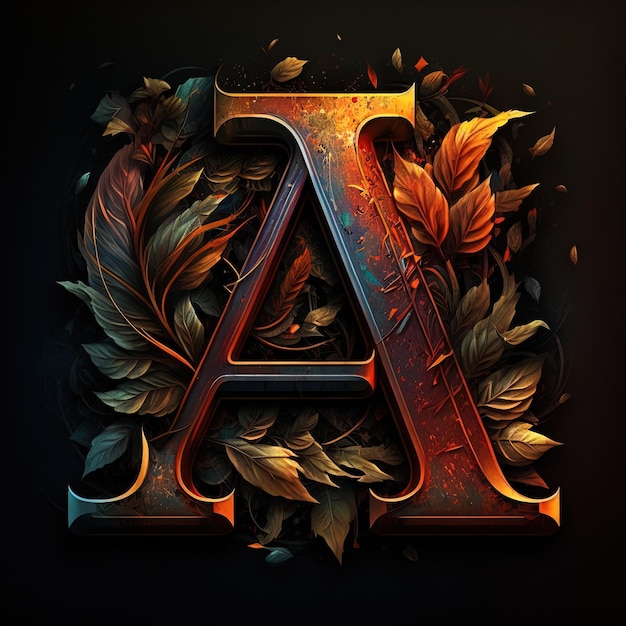 Stylish Letter A