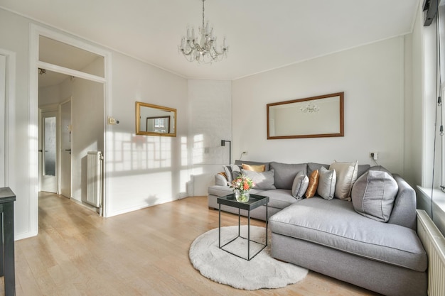 Stylish living room in modern flat