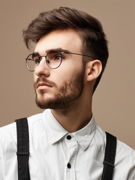 Set Faces Of Asian Men With Different Hairstyles And Glasses Stock  Illustration - Download Image Now - iStock