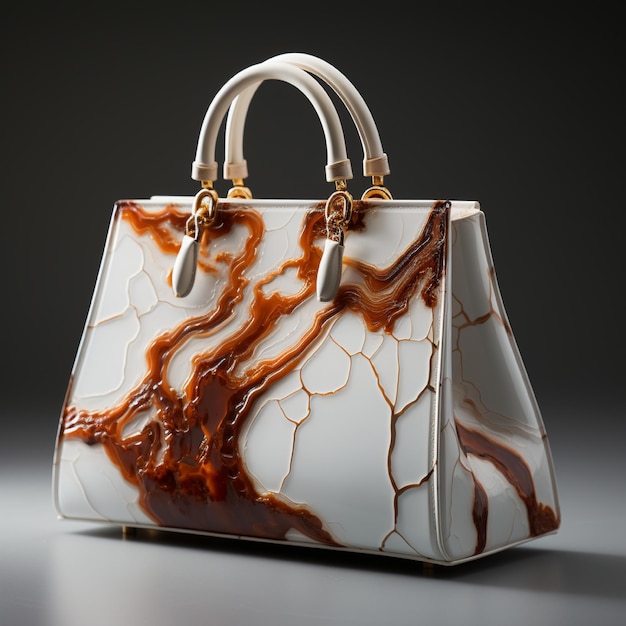 Stylish Marble Handbag Design