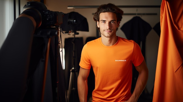 Stylish_Orange_TShirt_Marketing