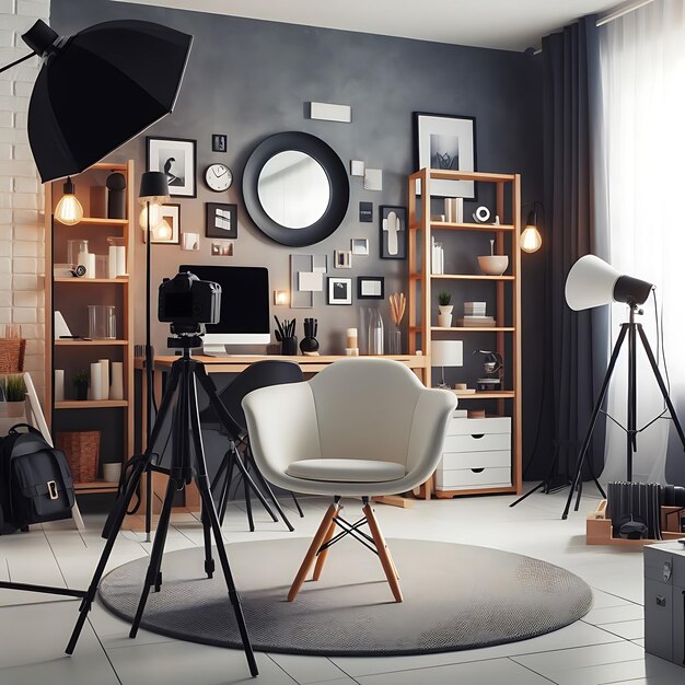 stylish photo studio