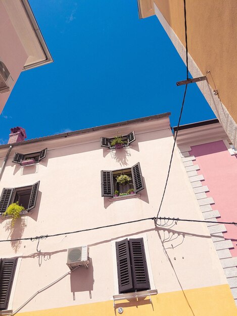 Stylish travel wallpaperclassical mediterranean houses piran slovenia