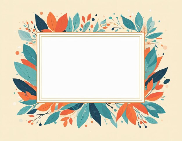 Stylish vector frame on a holiday background in expensive colors