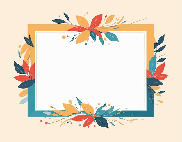 Stylish vector frame on a holiday background in expensive colors