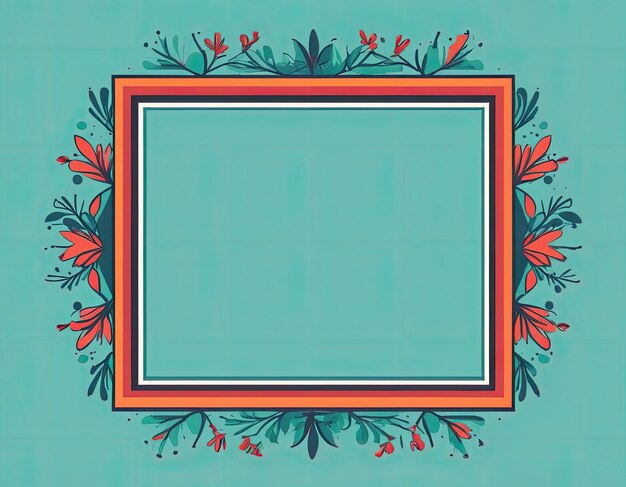 Stylish vector frame on a holiday background in expensive colors