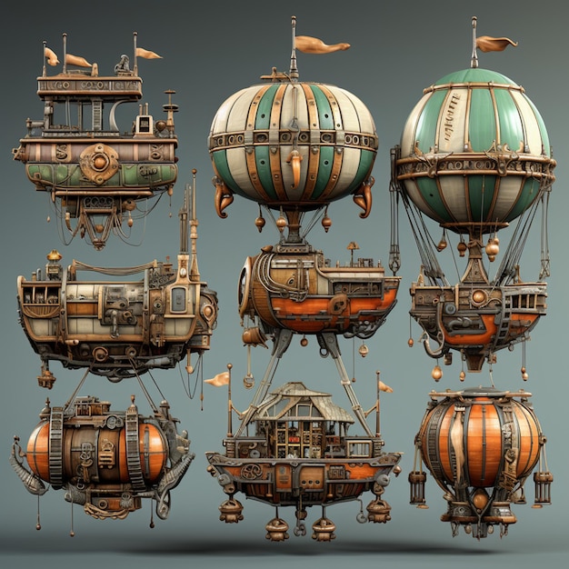 Stylized Airship