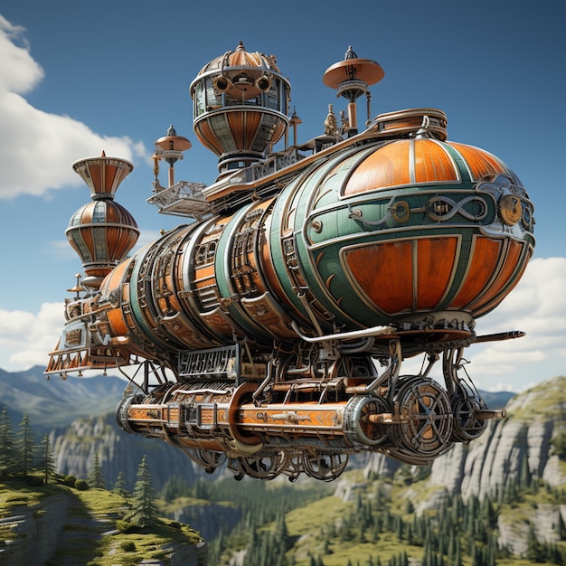 Stylized Airship