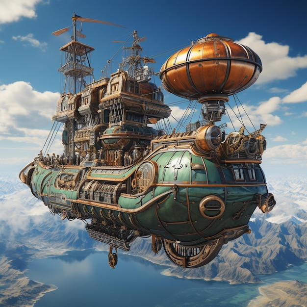 Stylized Airship