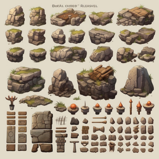 Stylized Ancients Asset