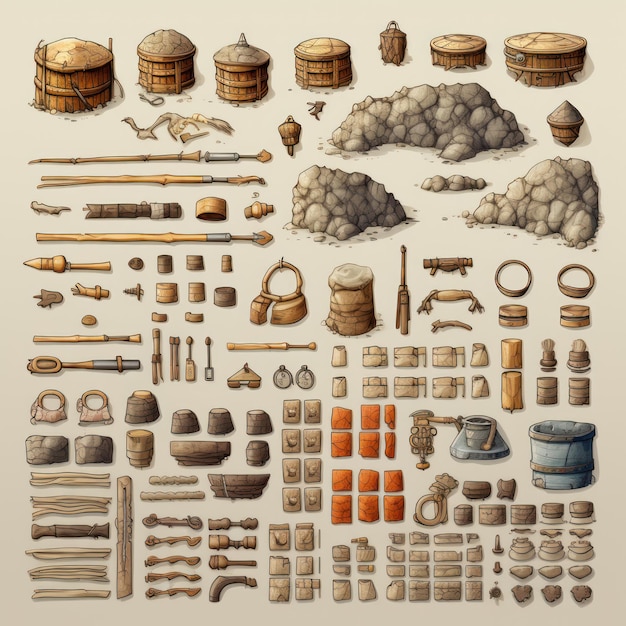 Stylized Ancients Asset